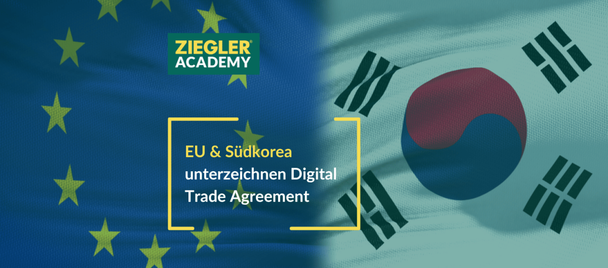 EU und Südkorea unterzeichnen Digital Trade Agreement